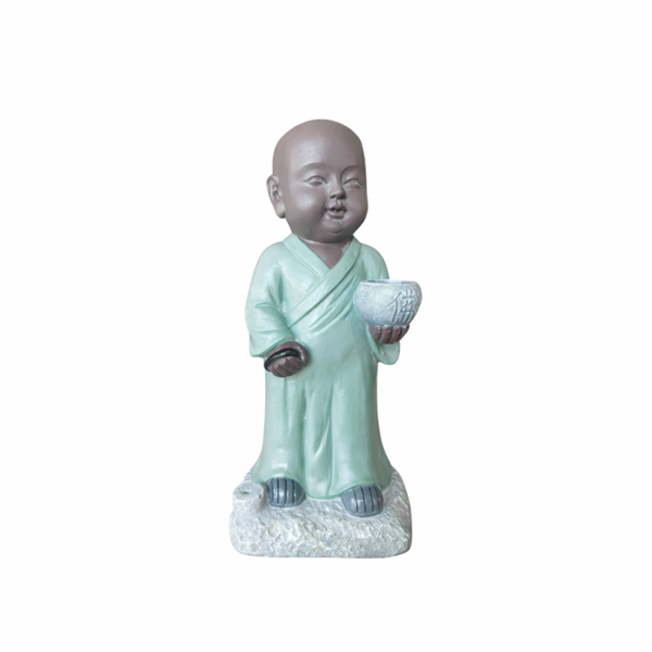 Porte-encens Figurine Bouddha Aumône