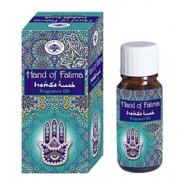 Huile Parfumée Hand of Fatima – Hamsa | Protection, Énergie Positive & Bien‑Être