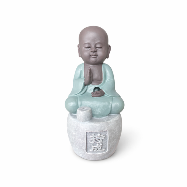 Porte-encens Figurine Bouddha Persévérance