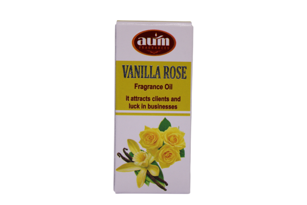 Huile parfumée VANILLA ROSE – aum Fragrances