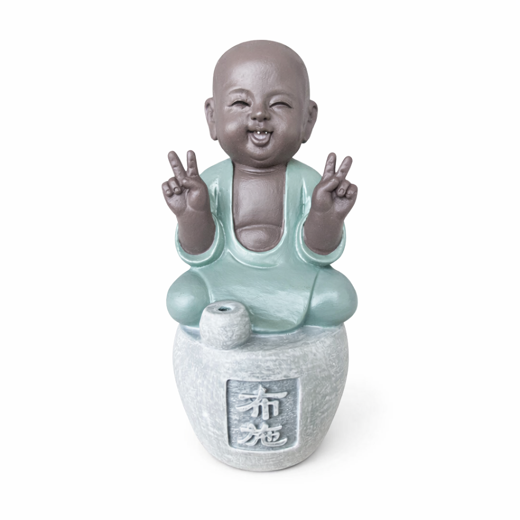 Porte-encens Figurine Bouddha Dana - Bouddha Méditation Zen