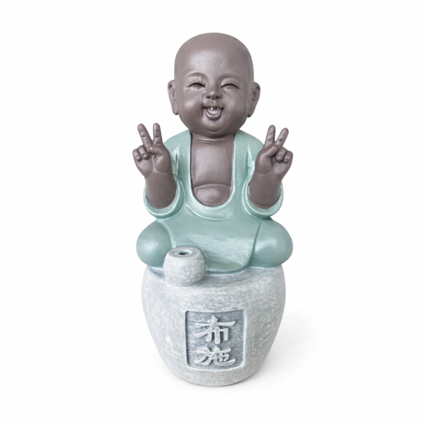 Porte-encens Figurine Bouddha Dana - Bouddha Méditation Zen