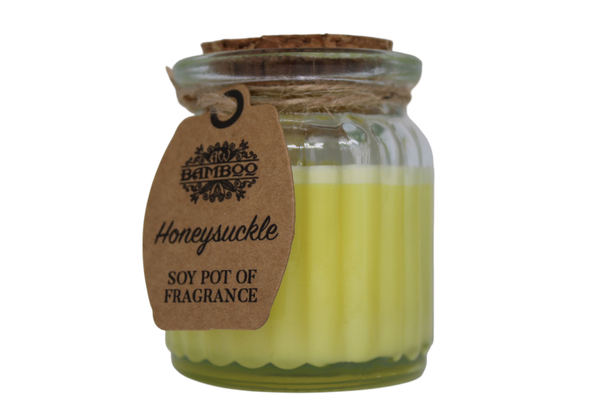 Bougie en pot à la cire de soja