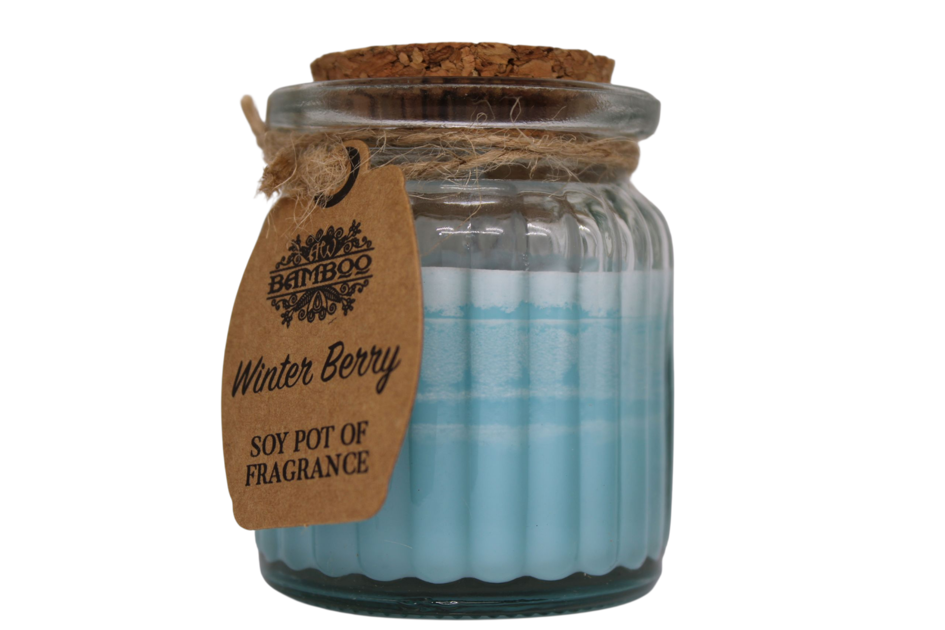 Bougie en pot à la cire de soja