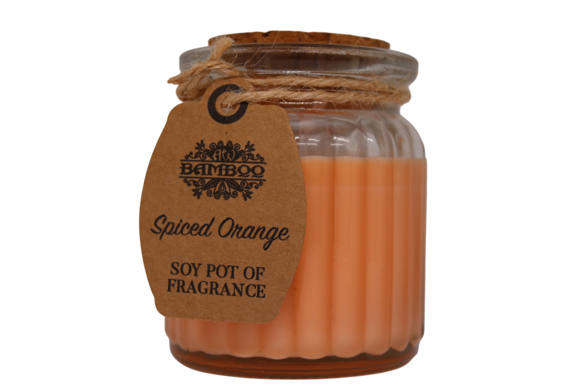 Bougie en pot à la cire de soja