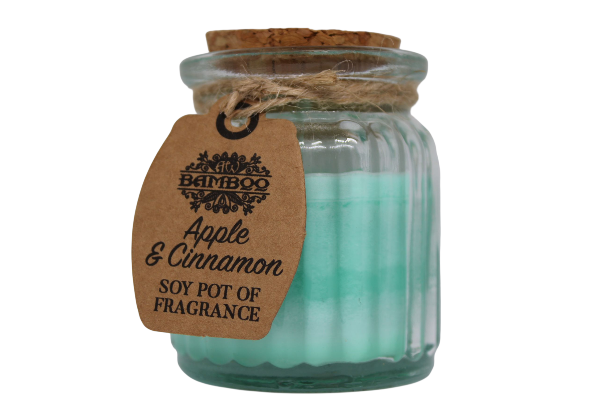 Bougie en pot à la cire de soja