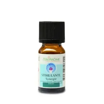 Synergie d'Huile Essentielle Stimulante à Diffuseur - 10 ml