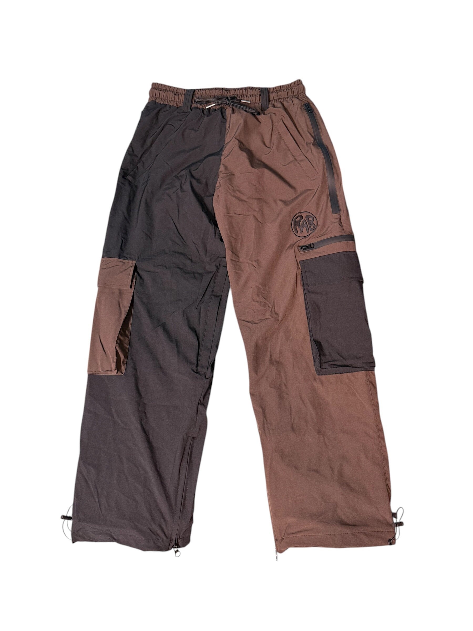 Chocolate Brown/ Black snow pants
