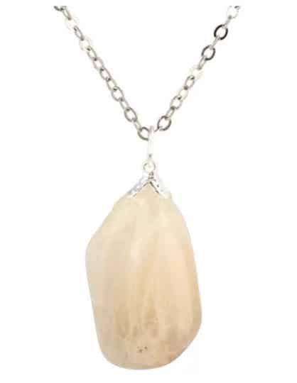 Hanger Maansteen Wit