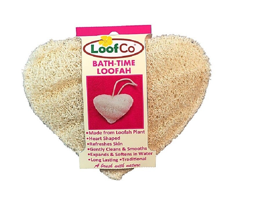 LoofCo Bad en douche spons Hart