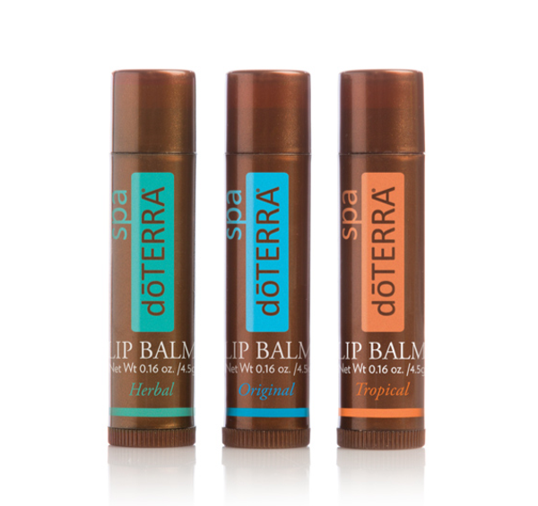 DoTerra Spa Lipbalm Trio