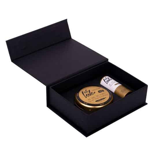 Gouden Gift Set met Deodorant & Lipbalm