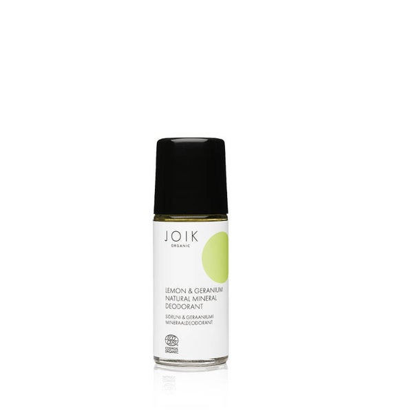 JOIK Lemon&Geranium mineral deodorant - glass bottle