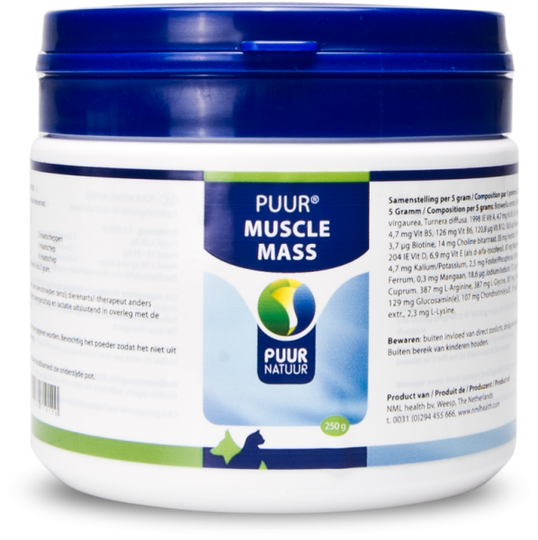 PUUR Muscle mass / spieropbouw Hond