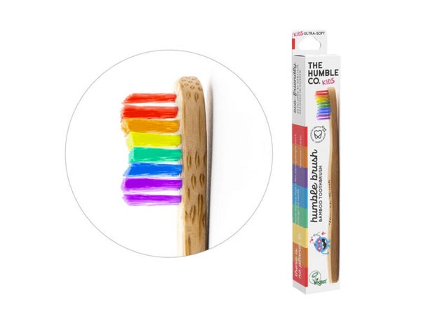 Tandenborstel Bamboe - Kind - Ultra Soft - Rainbow