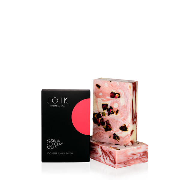 JOIK Rose soap with red clay