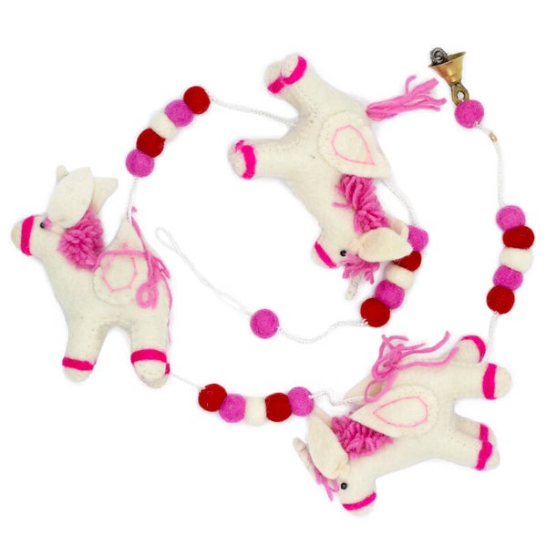 Vilt Wandhanger Eenhoorns