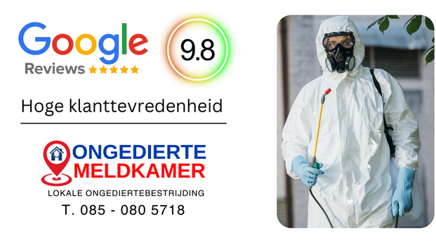 Klanttevredenheid - Ongedierte Meldkamer