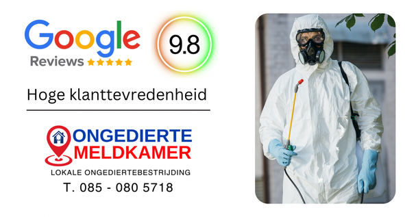 Hoge klanttevredenheid ongediertebestrijding Eersel