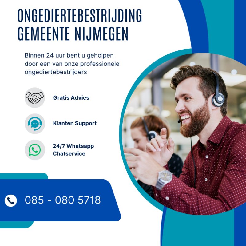 Ongediertebestrijding gemeente Nijmegen 