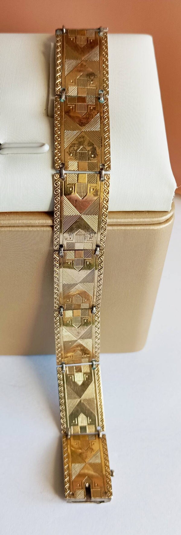 Armband silver förgyllt