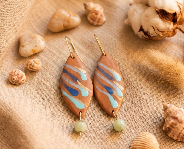 Boucles d'oreilles longues