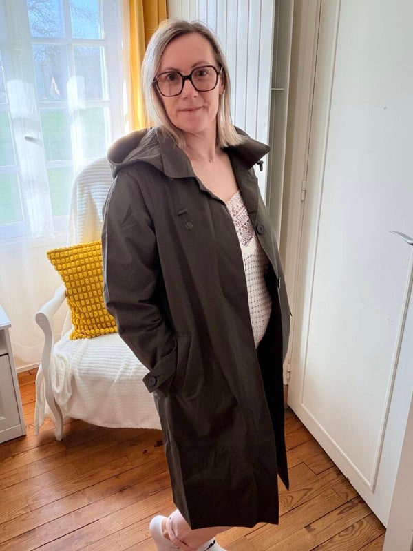 Trench kaki imperméable