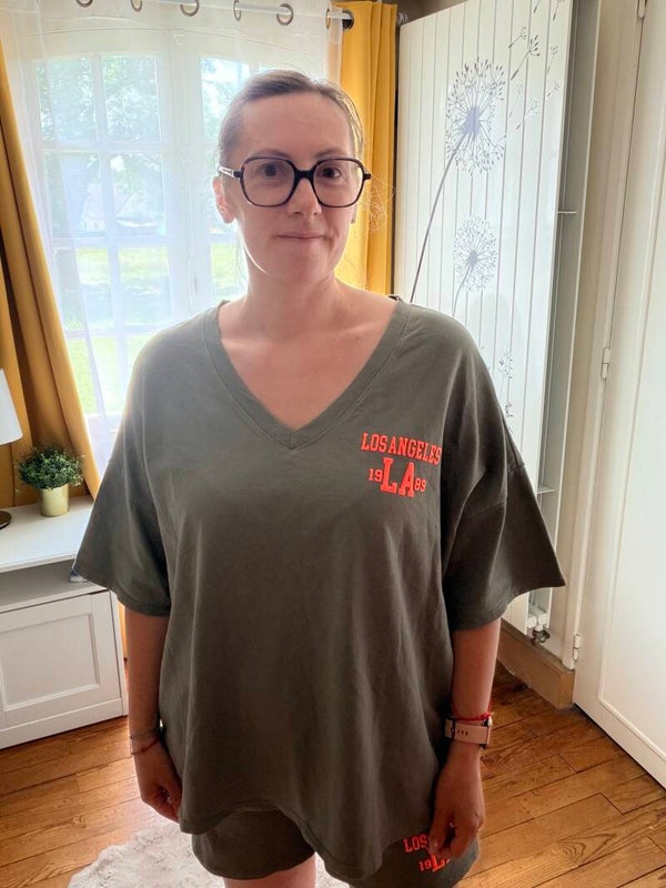 T-shirt LA kaki