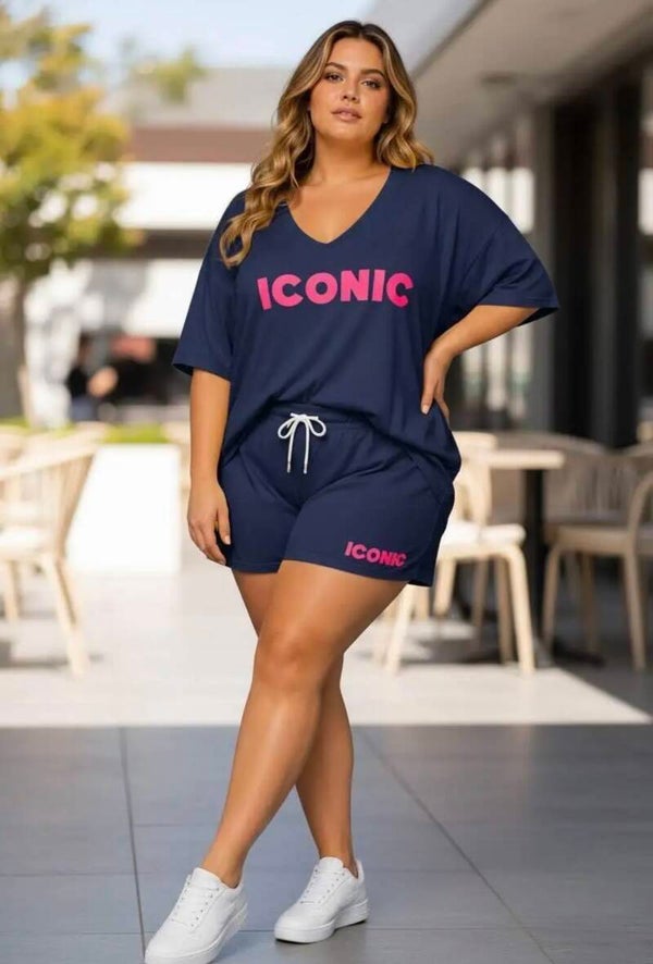 Ensemble short iconic