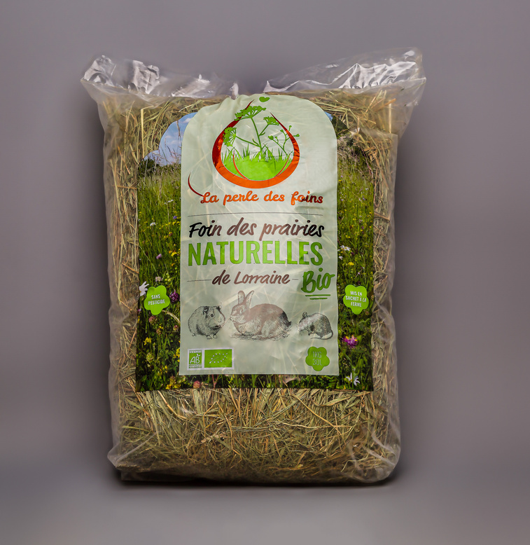 Foin Bio du Parc Naturel de Lorraine 1 Kg