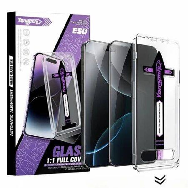 APPLE iphone 17 pro verre trempé kit installation