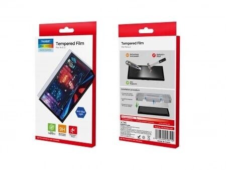 Lot de deux protections d’écran en verre trempé 9H anti lumière bleu Nintendo Switch 2