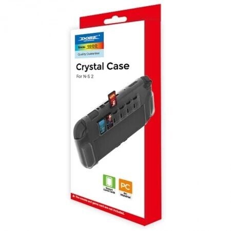 Housse de protection rigide transparente pour Nintendo Switch 2 DOBE TNS-3155