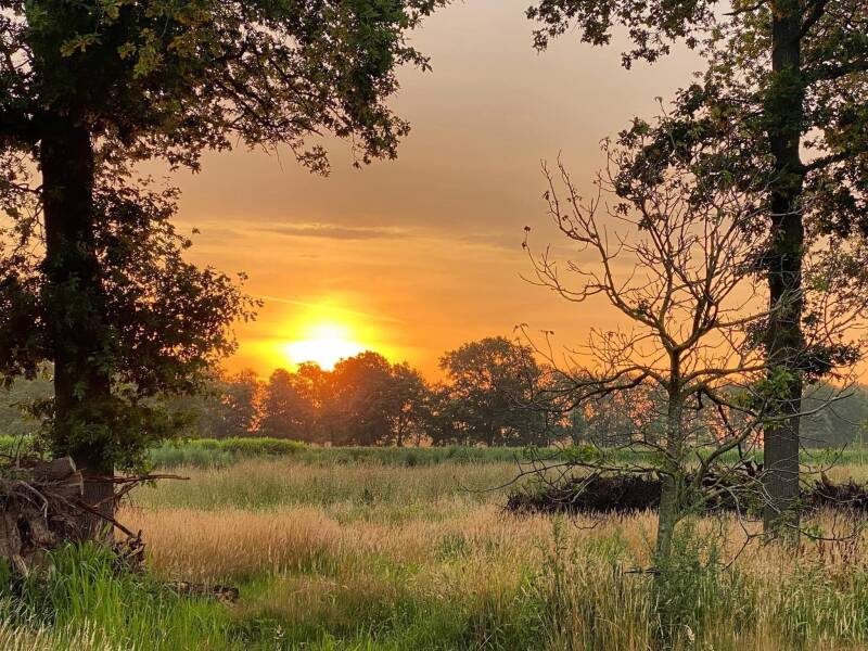 Sunrise in The Netherlands