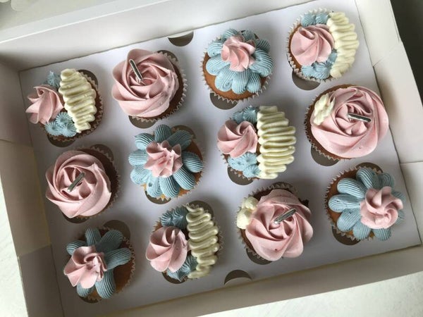 Gender Reveal Cupcakes
