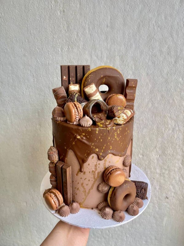 Chocolate overload taart