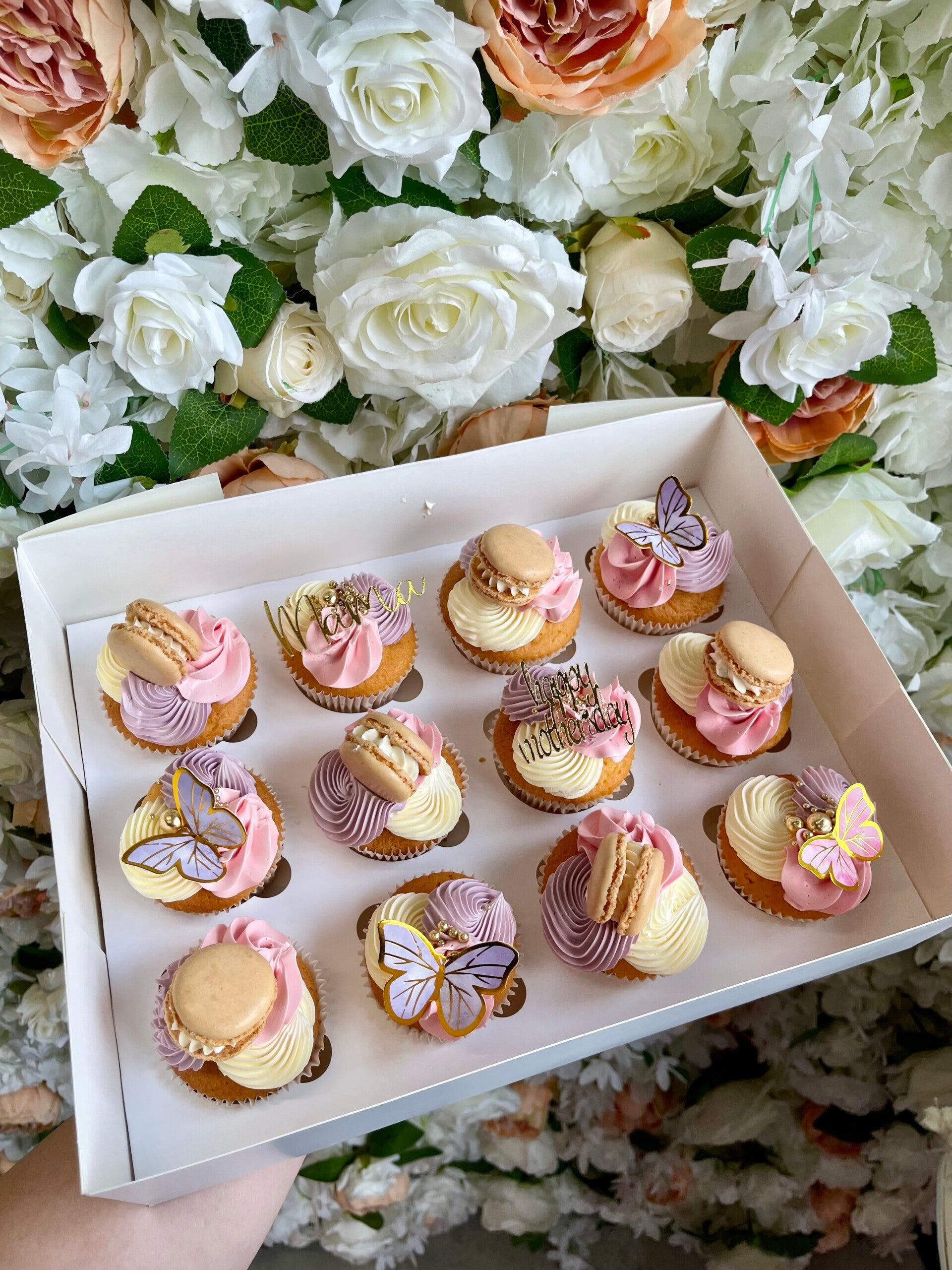 Moederdag Cupcakes