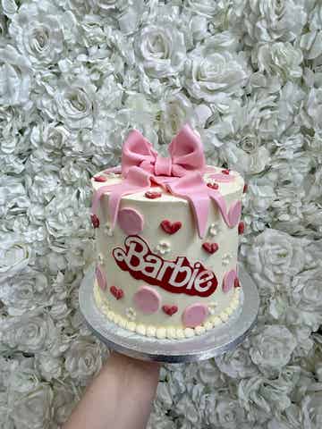 Barbie taart