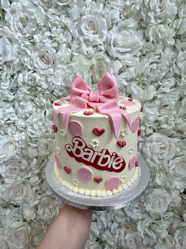 Barbie taart