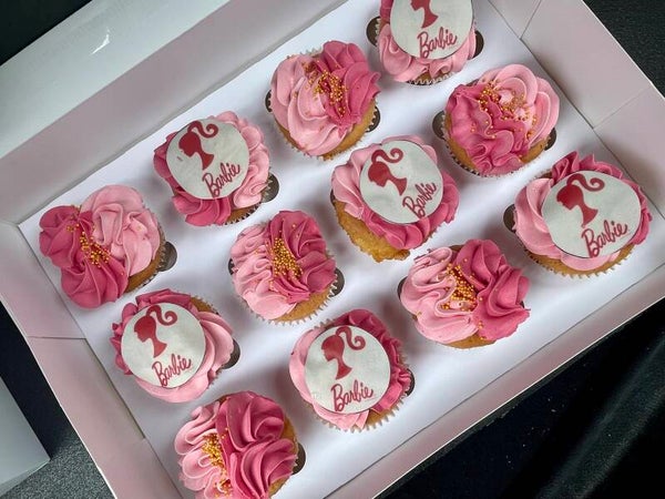 Barbie cupcakes