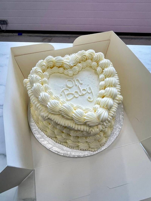 Oh baby hart cake