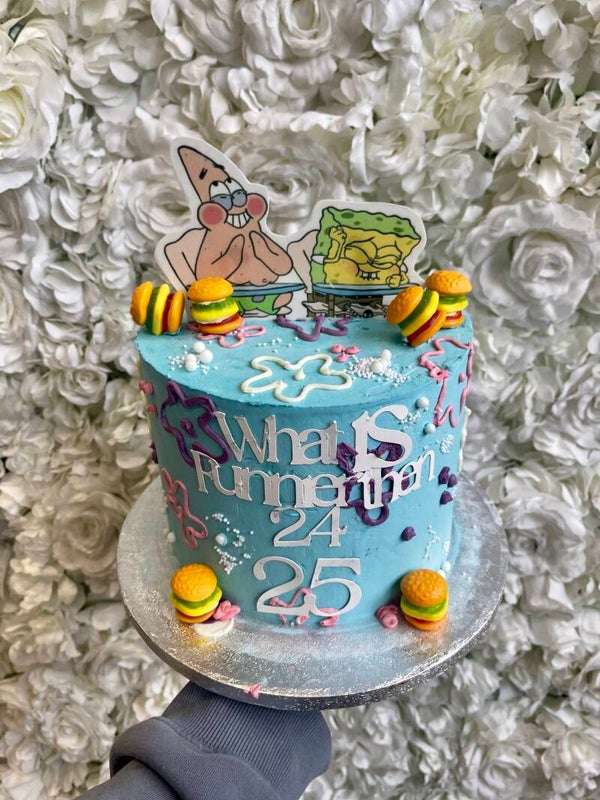 Spongebob taart