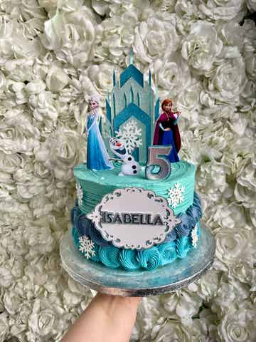 Frozen taart