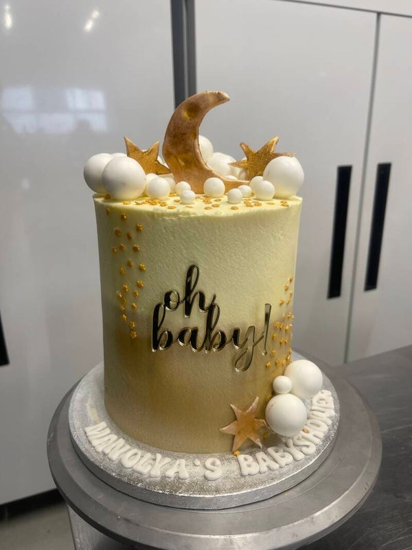Babyshower taart