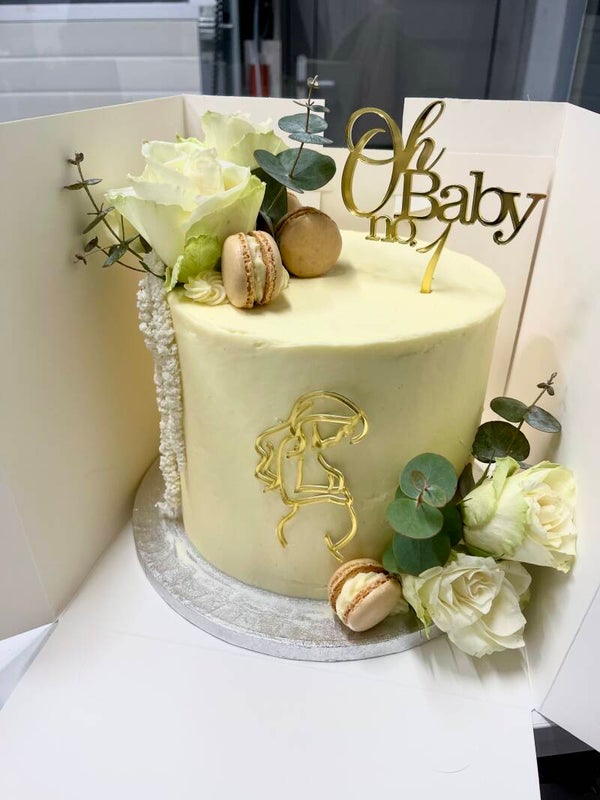Babyshower taart