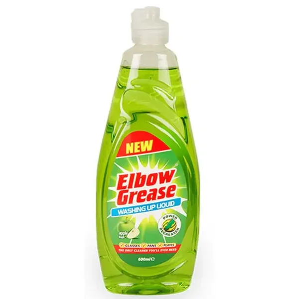 Elbow Grease Washing Up Liquid Apple 600ml