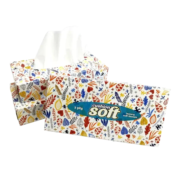 Cushion Soft 2ply Facial Tissues