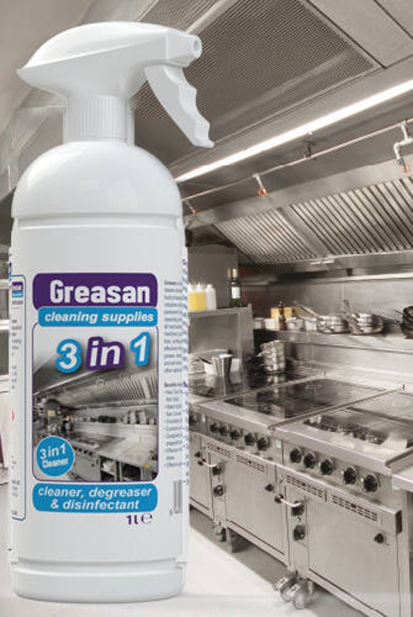 Greasan - Kitchen Cleaner 3 in 1