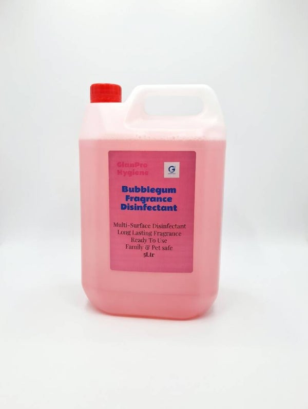 5ltr Jerry Tub of Bubblegum Pop Multi Surface Disinfectant