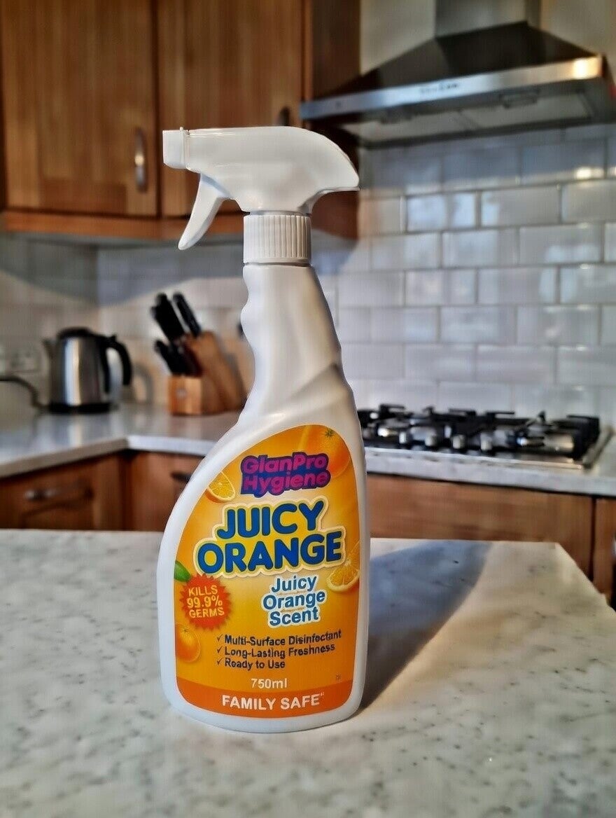 Juicy Orange Disinfectant 750ml Trigger Spray